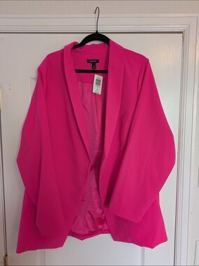 torrid Hot Pink Open-Front Blazer